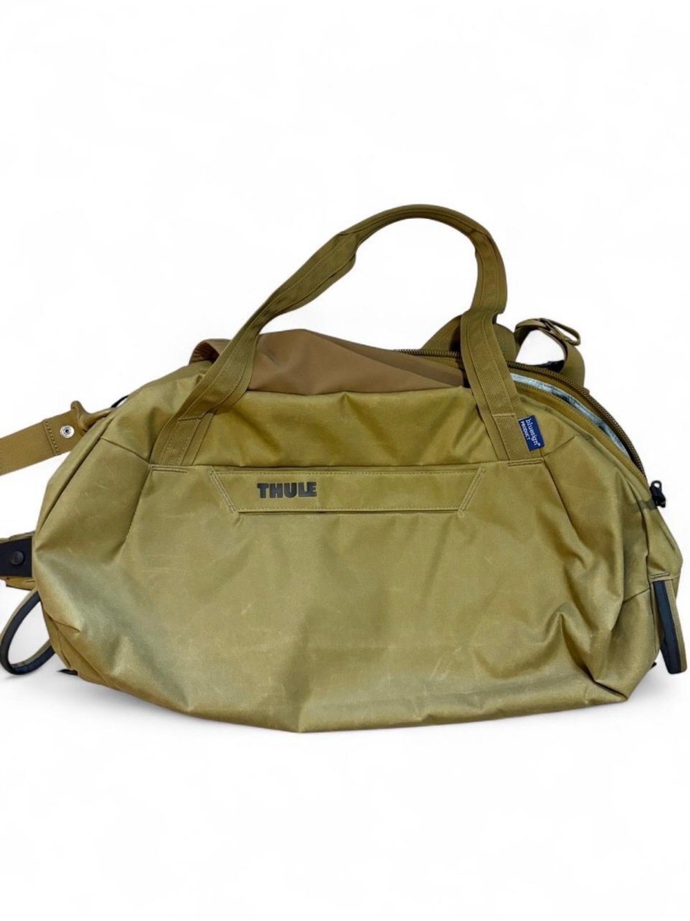 Thule Olive Green Duffel Bag with Dual Handles